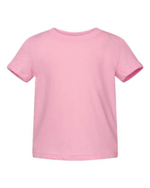 Rabbit Skins 3322 Infant Fine Jersey Tee - Pink - front
