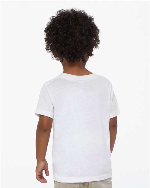 Rabbit Skins 3322 Infant Fine Jersey Tee - White - model back