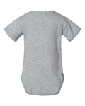 Rabbit Skins 4424 Infant Fine Jersey Bodysuit - Heather - back