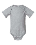 Rabbit Skins 4424 Infant Fine Jersey Bodysuit - Heather - front