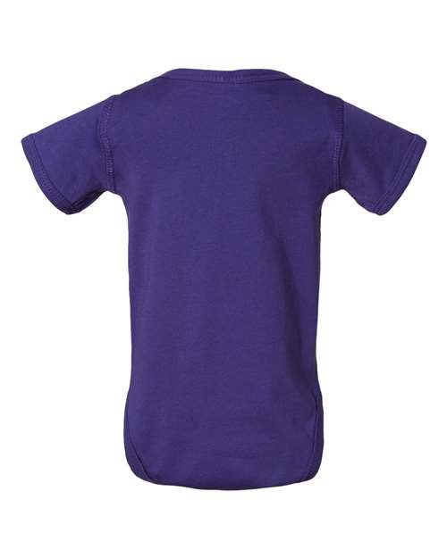 Rabbit Skins 4424 Infant Fine Jersey Bodysuit - Purple - back