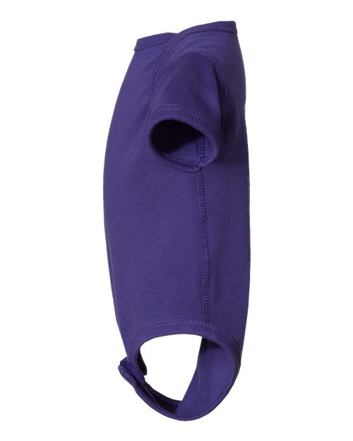 Rabbit Skins 4424 Infant Fine Jersey Bodysuit - Purple - side