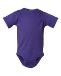 Rabbit Skins 4424 Infant Fine Jersey Bodysuit - Purple - front