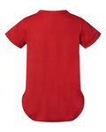 Rabbit Skins 4424 Infant Fine Jersey Bodysuit - Red - back