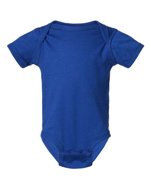 Rabbit Skins 4424 Infant Fine Jersey Bodysuit - Royal - front