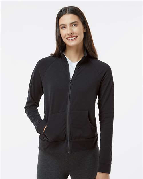 Boxercraft S89 Women’s Full-Zip Practice Jacket - Black - model front