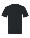 Bayside 5070 Unisex USA-Made Midweight Pocket T-Shirt - Black - back