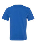 Bayside 5070 Unisex USA-Made Midweight Pocket T-Shirt - Royal - back