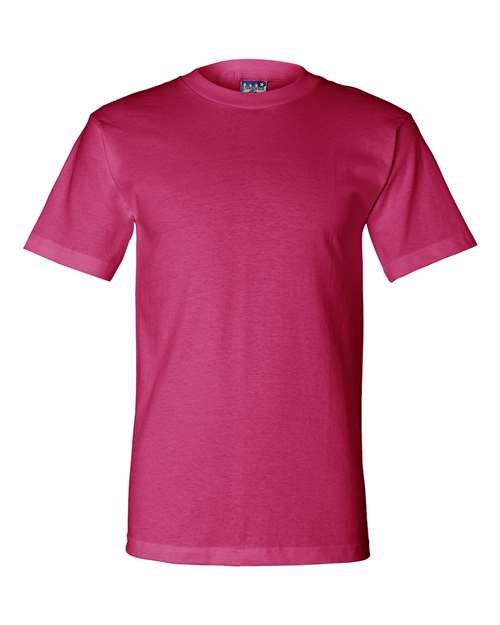 Bayside 2905 Unisex Union-Made T-Shirt - Bright Pink - front