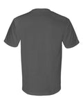 Bayside 3015 Unisex Union-Made Pocket T-Shirt - Charcoal - back