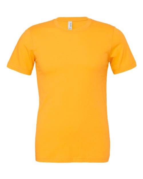 Bella+Canvas 3001 Unisex Jersey Short Sleeve Tee - Gold - front