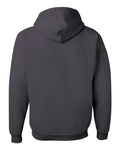 Jerzees 996MR Unisex NuBlend Hooded Sweatshirt - Charcoal Grey - back