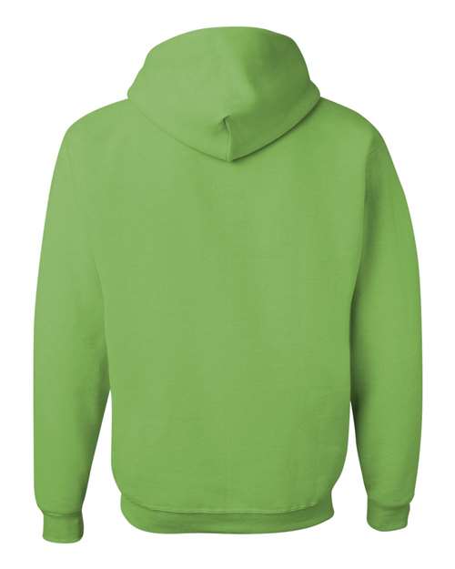 Jerzees 996MR Unisex NuBlend Hooded Sweatshirt - Kiwi - back