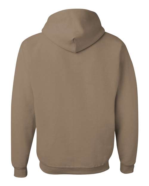 Jerzees 996MR Unisex NuBlend Hooded Sweatshirt - Safari - back