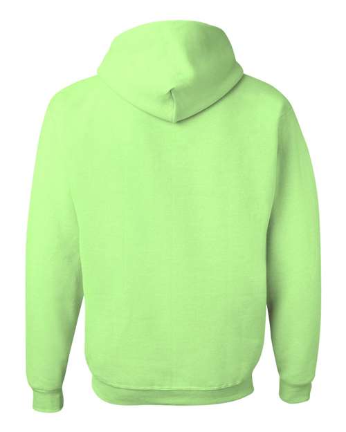 Jerzees 996MR Unisex NuBlend Hooded Sweatshirt - Neon Green - back
