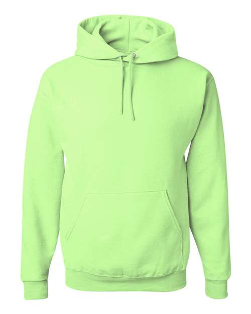 Jerzees 996MR Unisex NuBlend Hooded Sweatshirt - Neon Green - front