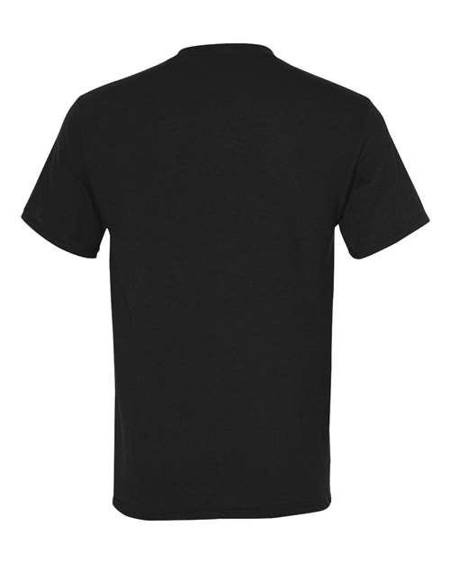 Jerzees 21MR Unisex Dri-Power Performance T-Shirt - Black - back