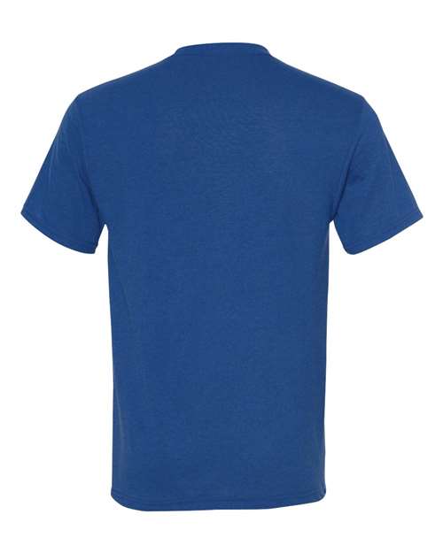 Jerzees 21MR Unisex Dri-Power Performance T-Shirt - Royal - back