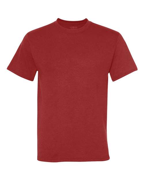 Jerzees 21MR Unisex Dri-Power Performance T-Shirt - True Red - front