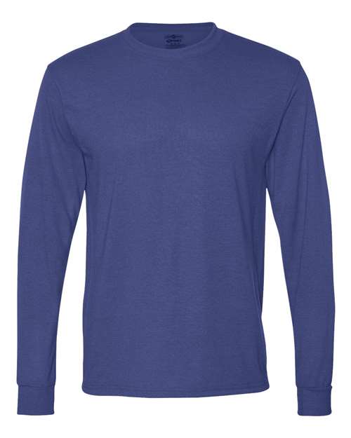 Jerzees 21MLR Unisex Dri-Power Performance Long Sleeve T-Shirt - Royal - front