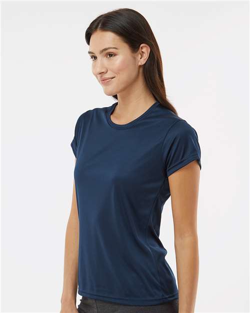 C2 Sport 5600 Women’s Performance T-Shirt - Navy - model side