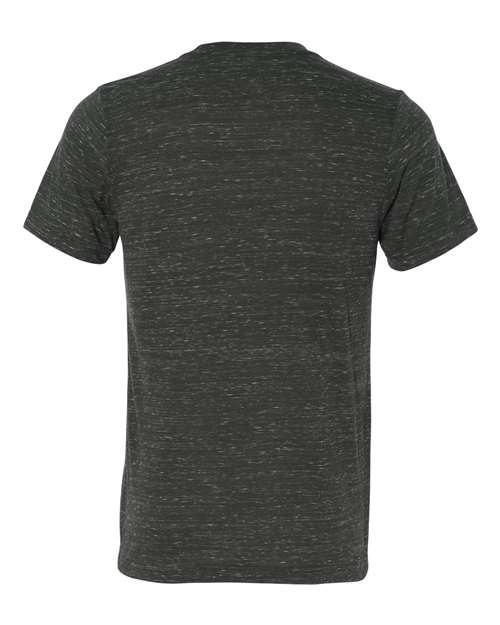 BELLA + CANVAS 3650 Unisex Texture Tee - Charcoal Marble - back