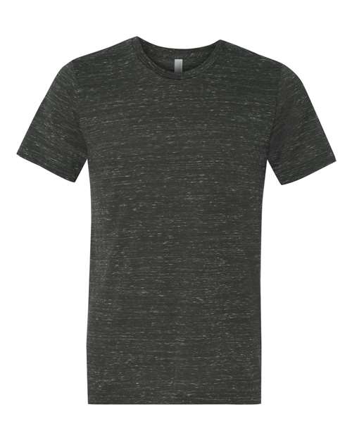 BELLA + CANVAS 3650 Unisex Texture Tee - Charcoal Marble - front