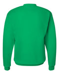Hanes P160 EcoSmart Crewneck Sweatshirt - Kelly Green - back