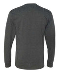 Jerzees 29LSR Unisex Dri-Power Long Sleeve 50/50 T-Shirt - Black Heather - back