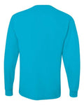 Jerzees 29LSR Unisex Dri-Power Long Sleeve 50/50 T-Shirt - California Blue - back