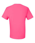 Jerzees 29MR Dri-Power 50/50 T-Shirt - Neon Pink - back