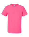 Jerzees 29MR Dri-Power 50/50 T-Shirt - Neon Pink - front