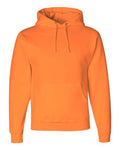 Jerzees 4997MR Unisex Super Sweats NuBlend Hooded Sweatshirt - Safety Orange - front
