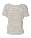 BELLA + CANVAS 8816 Women’s Slouchy Tee - White Marble - back