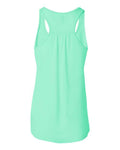 BELLA + CANVAS 8800 Women's Flowy Racerback Tank - Mint - back