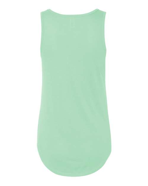 BELLA + CANVAS 8805 Women's Flowy V-Neck Tank - Mint - back