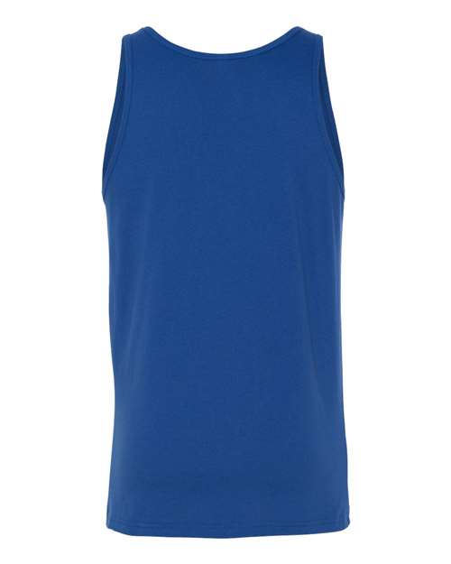 Bella + Canvas 3480 Jersey Tank - True Royal - back