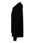 Bella+Canvas 3719 Unisex Sponge Fleece Pullover Hoodie - Black - side