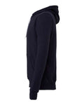 Bella+Canvas 3719 Unisex Sponge Fleece Pullover Hoodie - Navy - side