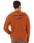 Bella + Canvas 3739 Sponge Fleece Full-Zip Hoodie Sweatshirt - Autumn - model back