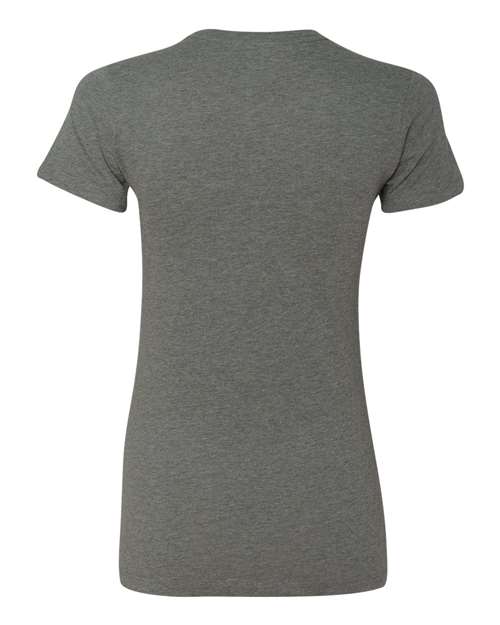 Bella + Canvas 6004 Women's Slim Fit Tee - Deep Heather - back