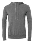 Bella+Canvas 3719 Unisex Sponge Fleece Pullover Hoodie - Deep Heather - front