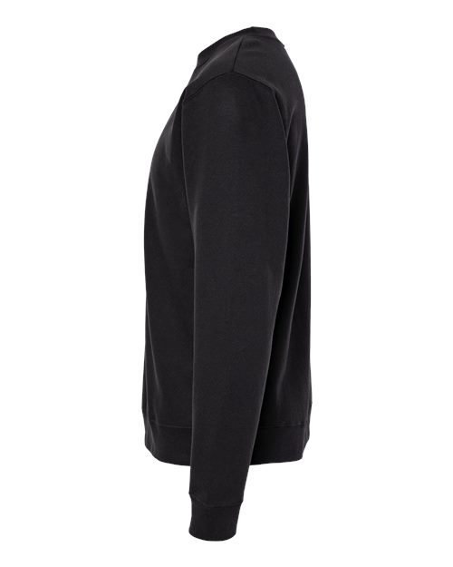 Independent Trading Co. SS3000 Midweight Crewneck Sweatshirt - Black - side