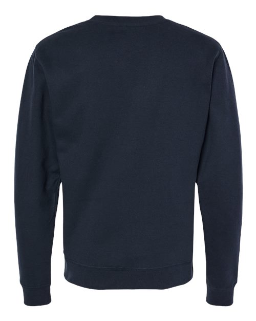 Independent Trading Co. SS3000 Midweight Crewneck Sweatshirt - Classic Navy - back