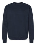Independent Trading Co. SS3000 Midweight Crewneck Sweatshirt - Classic Navy - flat front