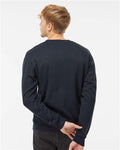 Independent Trading Co. SS3000 Midweight Crewneck Sweatshirt - Classic Navy - model back