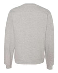 Independent Trading Co. SS3000 Midweight Crewneck Sweatshirt - Grey Heather - back