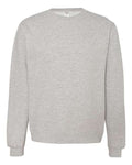 Independent Trading Co. SS3000 Midweight Crewneck Sweatshirt - Grey Heather - flat front