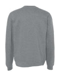 Independent Trading Co. SS3000 Midweight Crewneck Sweatshirt - Gunmetal Heather - back