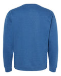 Independent Trading Co. SS3000 Midweight Crewneck Sweatshirt - Royal Heather - back